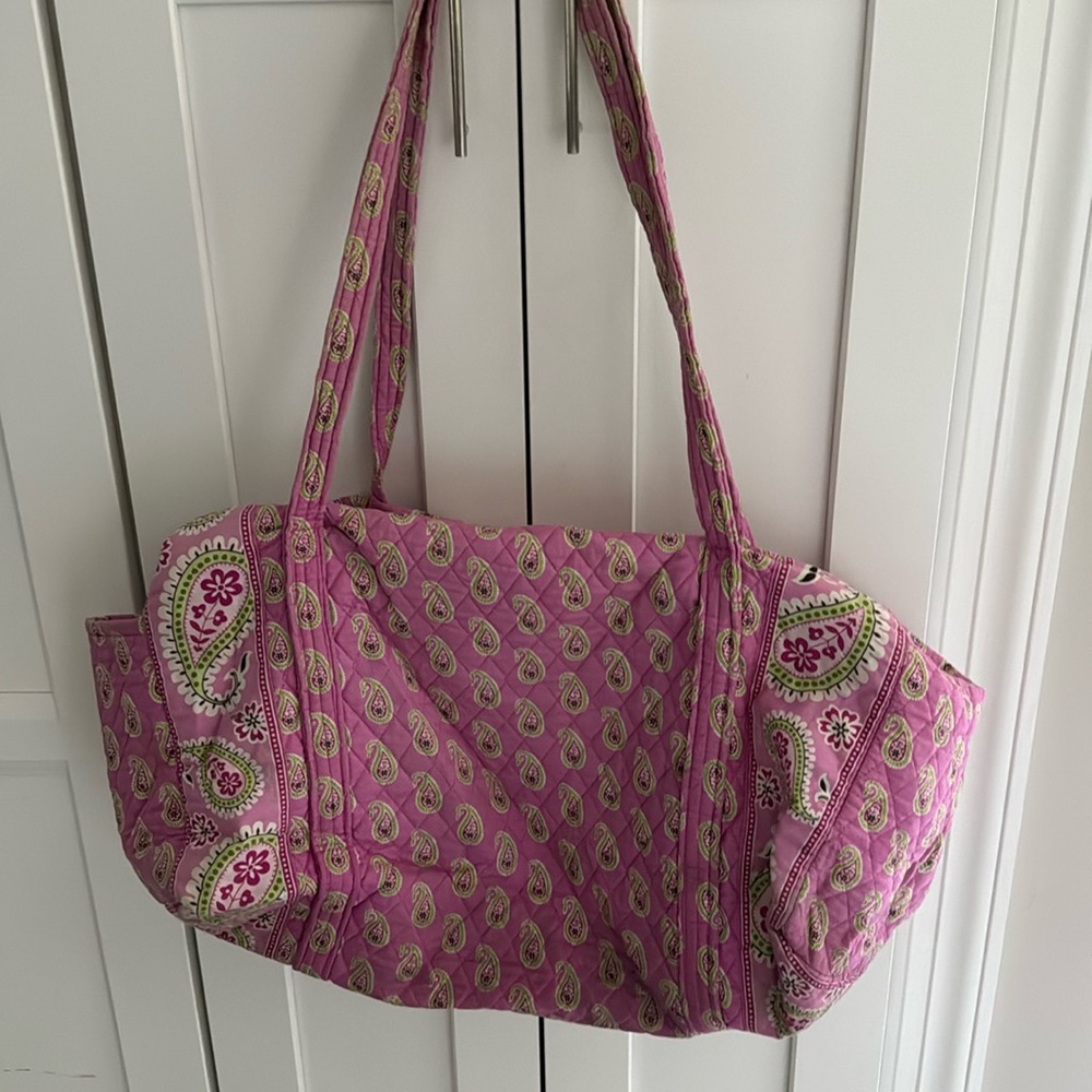 Vera Bradley duffle and travel kit